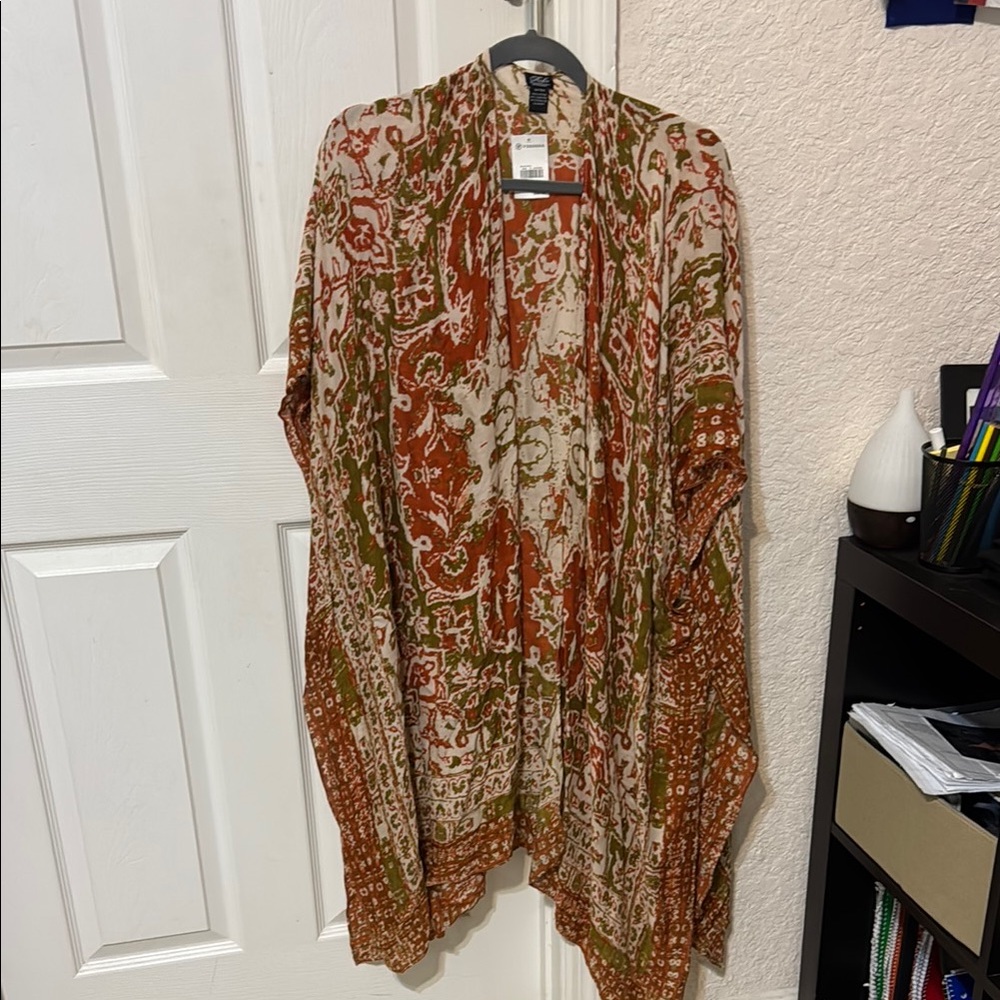 Bohemian Multicolor Kimono by [Brand]